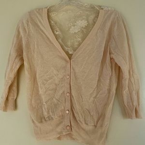 Tulle Lace Lightweight Cardigan